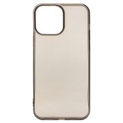 Чехол iPh 13 Pro Max силикон ультратонкий с защитой камеры чёрный