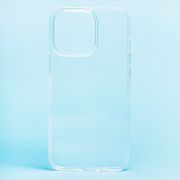 Чехол iPh 14 Pro силикон ультратонкий прозрачный