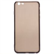 Чехол iPh 6 Plus/iPh 6S Plus силикон ультратонкий с защитой камеры чёрный