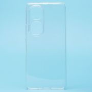 Чехол Honor 70 Pro силикон ультратонкий прозрачный
