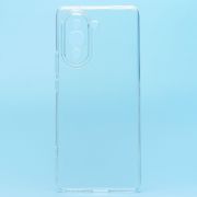 Чехол Huawei Nova 10 Pro силикон ультратонкий прозрачный
