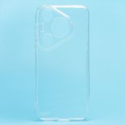 Чехол Huawei Pura 70 Pro Global силикон ультратонкий прозрачный
