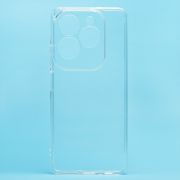 Чехол Infinix Note 40X 5G силикон ультратонкий прозрачный