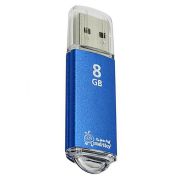 Накопитель USB 8Gb Smartbuy V-Cut синий