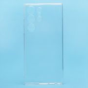 Чехол Samsung S23 Ultra силикон ультратонкий прозрачный