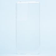 Чехол Samsung S21 Ultra силикон ультратонкий прозрачный