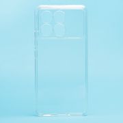 Чехол Xiaomi Poco F6 Pro силикон ультратонкий прозрачный