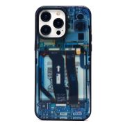Чехол iPh 14 Pro Max пластик с окантовкой и принтом 001