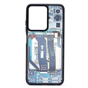 Чехол Infinix Hot 30i пластик с окантовкой и принтом 001