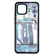 Чехол Xiaomi Redmi A2+/Poco C51 пластик с окантовкой и принтом 001