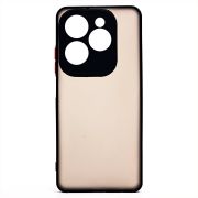 Чехол Tecno Spark 20 Pro 5G пластик с защитой камеры чёрный