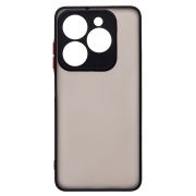 Чехол Tecno Spark 20C пластик с защитой камеры чёрный
