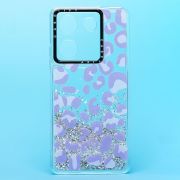 Чехол Tecno Camon 20/Camon 20 Pro 4G силикон c блестящим декором и принтом 001