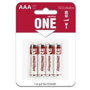 Батарейка AAA, LR03 - Smartbuy  ONE  4BL 48/480