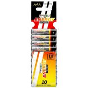 Батарейка AAA, LR03 - Трофи  ENERGY POWER Alkaline 10BL 10/800