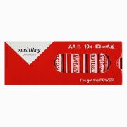 Батарейка AA, LR06 - Smartbuy  10 10/300 BOX