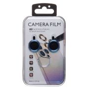 Защитное стекло для камеры iPh 16 Plus синий