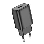 Адаптер Сетевой - Hoco C134, 1USB/2.4A чёрный
