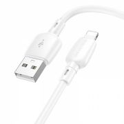 Кабель USB - Lightning Borofone BX93, 2.4A, 1м, белый