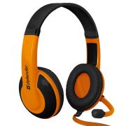 Гарнитура Defender Warhead G-120 кабель 2 м чёрный/оранжевый