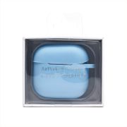 Чехол для AirPods 4 Soft touch голубой
