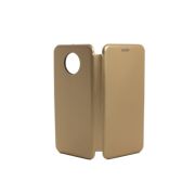 Чехол Xiaomi Redmi Note 9T книжка боковая золотистый Fashion
