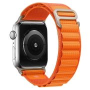 Ремешок ApWatch 38/40/41 мм текстиль ребристый оранжевый