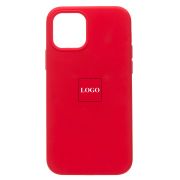 Чехол iPh 12 /iPh 12 Pro силикон Soft Touch с анимацией и SafeMag красный