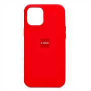 Чехол iPh 12 Pro Max силикон Soft Touch с анимацией и SafeMag красный