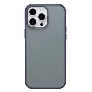Чехол iPh 16 Pro Max пластик плотный синий