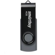 Накопитель USB 4Gb Smartbuy Twist чёрный