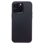 Чехол iPh 15 Pro Max пластик плотный синий