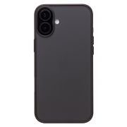 Чехол iPh 16 Plus пластик плотный чёрный