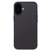 Чехол iPh 16 Plus пластик плотный синий