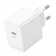 Адаптер Сетевой - Borofone BAS13A, 1USB-C/PD20W белый