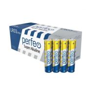 Батарейка AAA, LR03 - Perfeo LR03 4SH Super Alkaline 4/60/1200