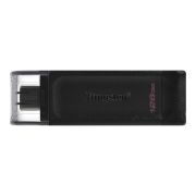 Накопитель USB 128Gb Kingston DataTraveler 70 чёрный USB3.2/Type-C