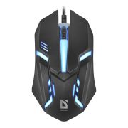 Мышь проводная Defender Hit MB-550 USB чёрная