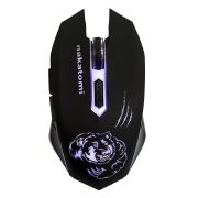 Мышь беспроводная Nakatomi Gaming MROG-15UR игровая чёрная