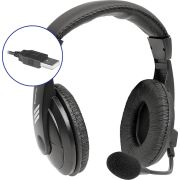 Гарнитура Defender Gryphon HN-750U полноразмерная USB с рег громк, чёрная