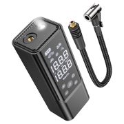 Автомобильный компрессор Hoco ZP7 + Power Bank чёрный