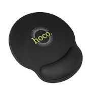 Коврик для мыши Hoco GM30 Polar Fox 230x215x20 мм с опорой для запястья чёрный