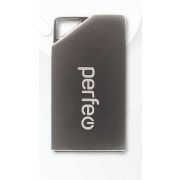 Накопитель USB 64GB Perfeo M12 Metal Series серебристый
