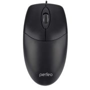 Мышь проводная Perfeo Debut чёрная