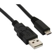 Кабель USB - MicroUSB Perfeo U010 1м чёрный