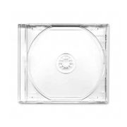 Бокс для дисков CD/DVD - CD-box пластик прозрачный Standart, кратно 200шт.