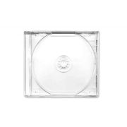 Бокс для дисков CD/DVD - CD-box пластик прозрачный Slim, кратно 200шт.