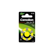 Батарейка ZA10 - Camelion ZA10 6BL ZincAirс (60)