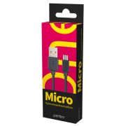 Кабель USB - MicroUSB Perfeo U4006 1м чёрный