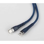Кабель Type-C - Lightning Perfeo C1003 60W 1м синий тёмный